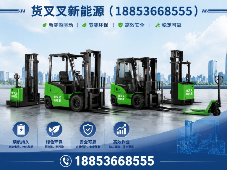 山东比亚迪叉车展示图